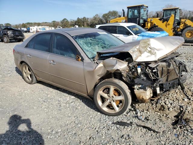 5NPEU46F27H216376 - 2007 HYUNDAI SONATA SE BROWN photo 4