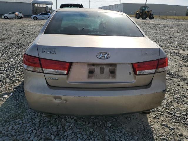 5NPEU46F27H216376 - 2007 HYUNDAI SONATA SE BROWN photo 6