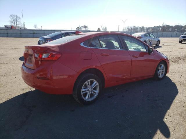 1G1BE5SM7H7267977 - 2017 CHEVROLET CRUZE LT RED photo 3