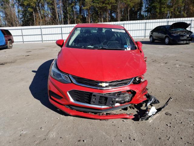 1G1BE5SM7H7267977 - 2017 CHEVROLET CRUZE LT RED photo 5