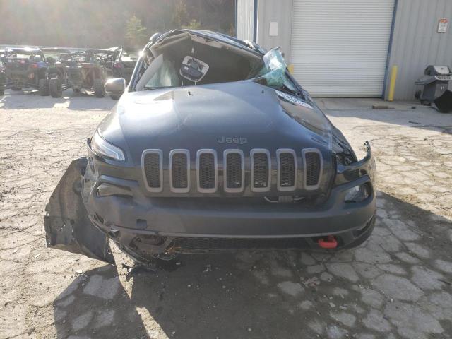 1C4PJMBX4JD550437 - 2018 JEEP CHEROKEE TRAILHAWK BLACK photo 5