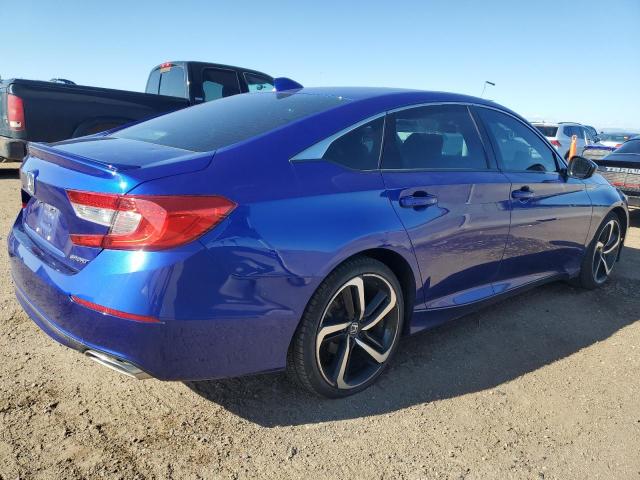 1HGCV1F30KA107800 - 2019 HONDA ACCORD SPORT Niebieski zdjęcie 3