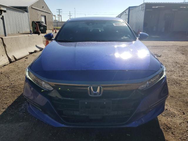 1HGCV1F30KA107800 - 2019 HONDA ACCORD SPORT Niebieski zdjęcie 5