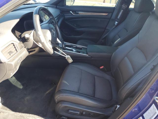 1HGCV1F30KA107800 - 2019 HONDA ACCORD SPORT Niebieski zdjęcie 7