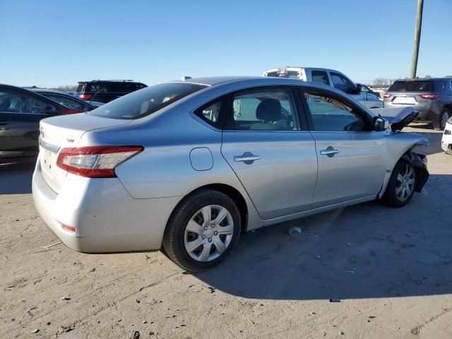 3N1AB7AP2FY349763 - 2015 NISSAN SENTRA S SILVER photo 3