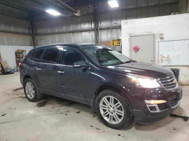 1GNKRGKD8FJ303822 - 2015 CHEVROLET TRAVERSE LT BLACK photo 4