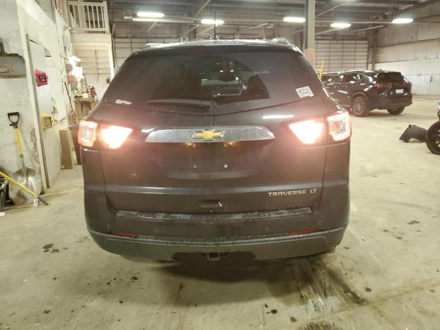 1GNKRGKD8FJ303822 - 2015 CHEVROLET TRAVERSE LT BLACK photo 6