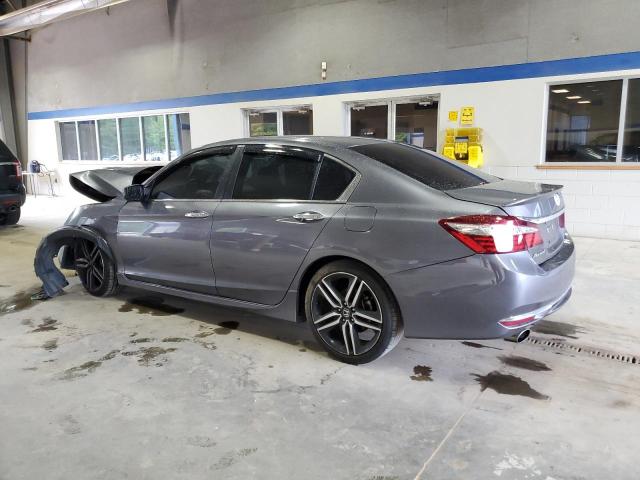 1HGCR2F51GA171721 - 2016 HONDA ACCORD SPORT ნაცრისფერი ფოტო 2