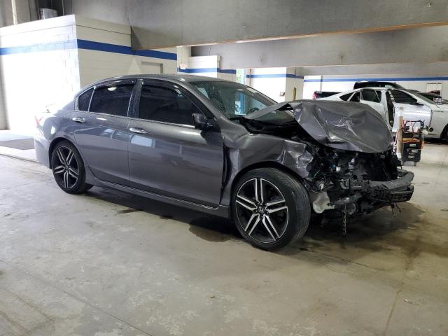 1HGCR2F51GA171721 - 2016 HONDA ACCORD SPORT ნაცრისფერი ფოტო 4