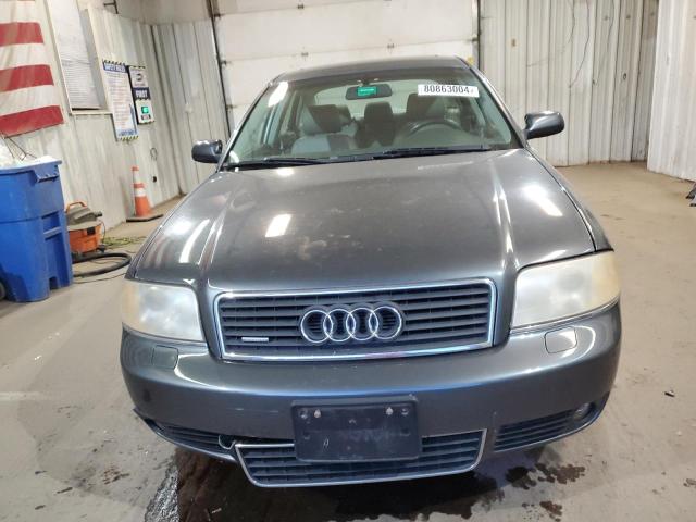 WAUCD64B34N092260 - 2004 AUDI A6 S-LINE QUATTRO GRAY photo 5