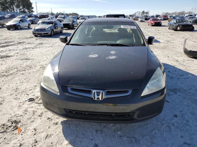 1HGCM56465A139335 - 2005 HONDA ACCORD LX BLACK photo 5