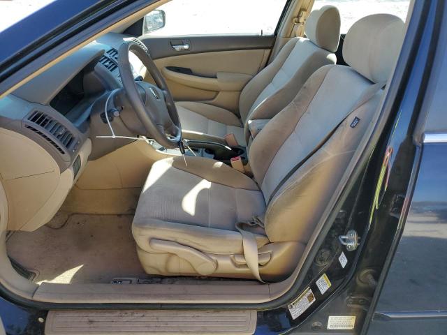 1HGCM56465A139335 - 2005 HONDA ACCORD LX BLACK photo 7