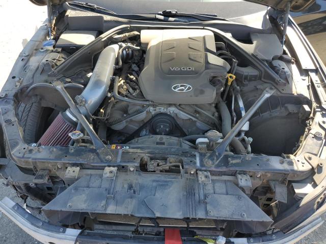 KMHGN4JE8FU016946 - 2015 HYUNDAI GENESIS 3.8L 黑色 照片 11