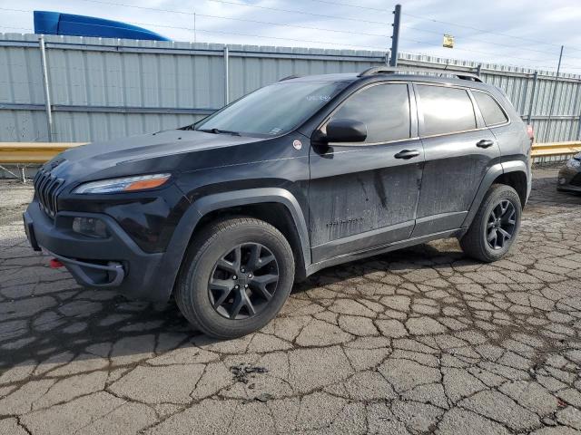 1C4PJMBSXFW769984 - 2015 JEEP CHEROKEE TRAILHAWK BLACK photo 1