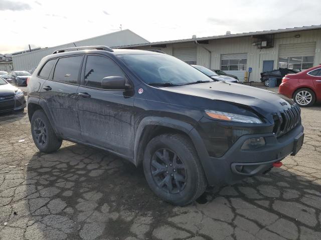 1C4PJMBSXFW769984 - 2015 JEEP CHEROKEE TRAILHAWK BLACK photo 4
