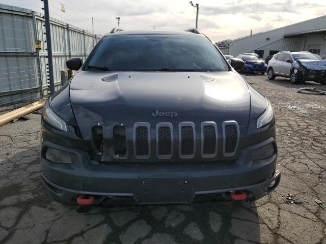 1C4PJMBSXFW769984 - 2015 JEEP CHEROKEE TRAILHAWK BLACK photo 5