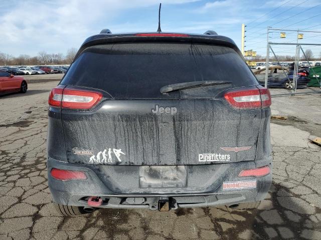 1C4PJMBSXFW769984 - 2015 JEEP CHEROKEE TRAILHAWK BLACK photo 6