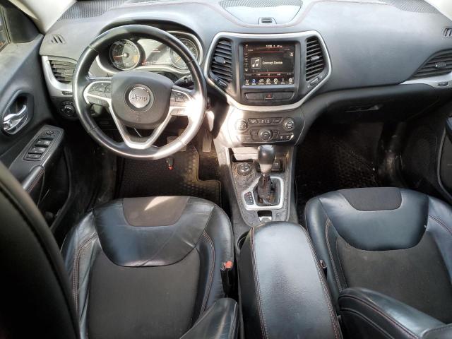 1C4PJMBSXFW769984 - 2015 JEEP CHEROKEE TRAILHAWK BLACK photo 8