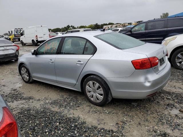 3VWD17AJ7EM217044 - 2014 VOLKSWAGEN JETTA SE SILVER photo 2