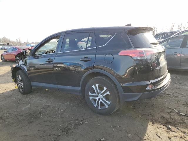 2T3BFREV0JW766596 - 2018 TOYOTA RAV4 LE BLACK photo 2