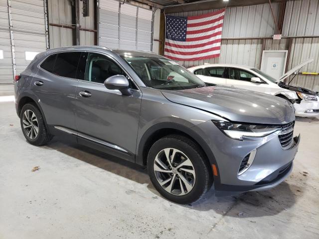 LRBFZPR45ND016319 - 2022 BUICK ENVISION ESSENCE GRAY photo 4