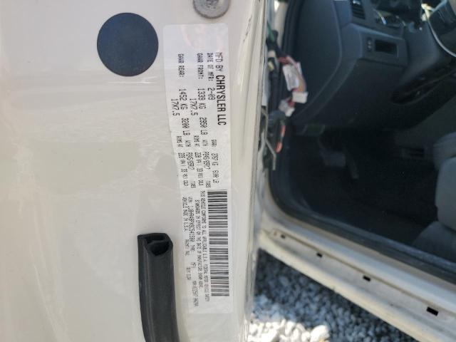 1J8HR48PX9C541580 - 2009 JEEP GRAND CHEROKEE LAREDO WHITE photo 14