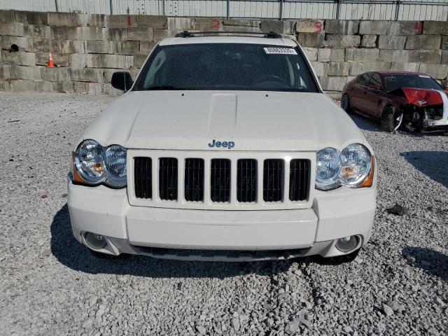 1J8HR48PX9C541580 - 2009 JEEP GRAND CHEROKEE LAREDO WHITE photo 5