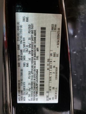 1FMCU9J91JUD53484 - 2018 FORD ESCAPE TITANIUM Qara foto 14