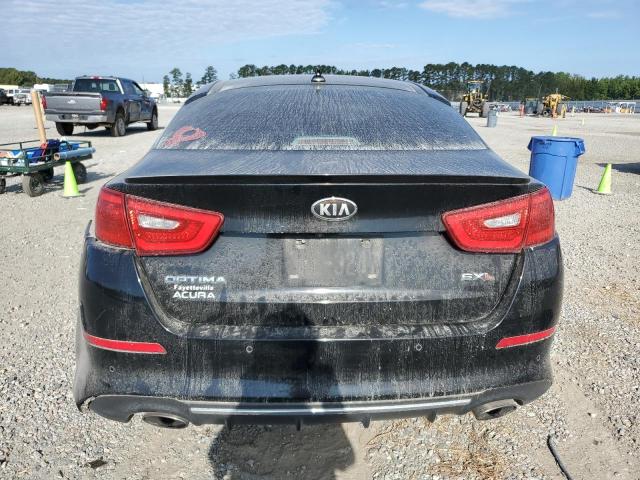 5XXGR4A64EG282907 - 2014 KIA OPTIMA SX BLACK photo 6