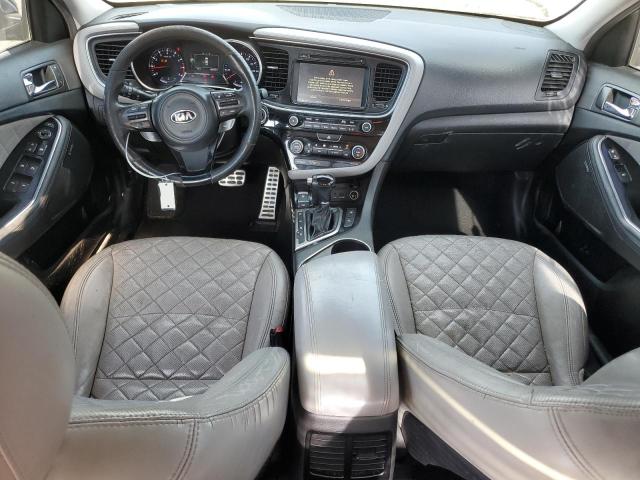 5XXGR4A64EG282907 - 2014 KIA OPTIMA SX BLACK photo 8