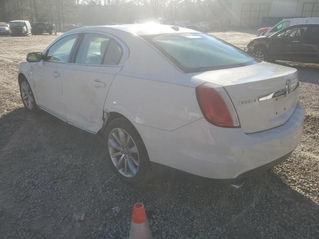 1LNHM93R69G627940 - 2009 LINCOLN MKS CREAM photo 2