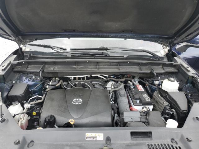 5TDGZRAHXNS541493 - 2022 TOYOTA HIGHLANDER XLE ლურჯი ფოტო 12