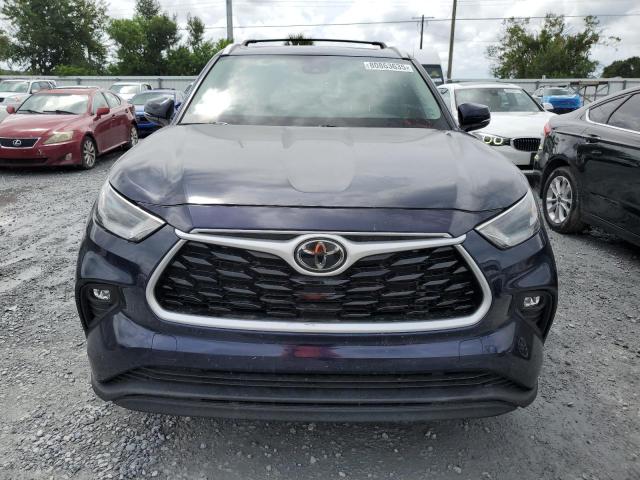 5TDGZRAHXNS541493 - 2022 TOYOTA HIGHLANDER XLE ლურჯი ფოტო 5