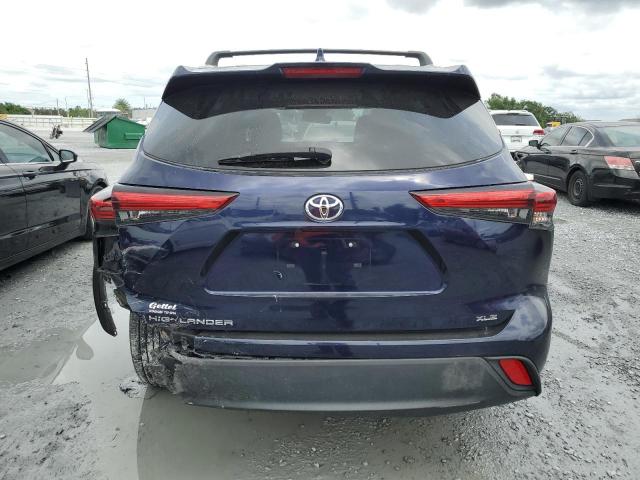 5TDGZRAHXNS541493 - 2022 TOYOTA HIGHLANDER XLE ლურჯი ფოტო 6