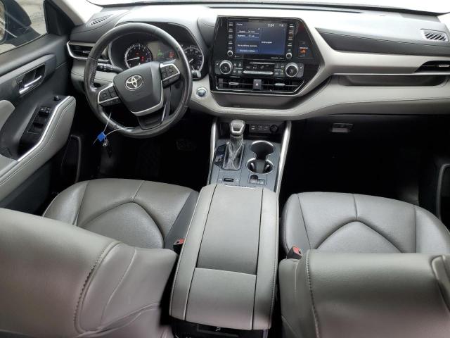 5TDGZRAHXNS541493 - 2022 TOYOTA HIGHLANDER XLE ლურჯი ფოტო 8