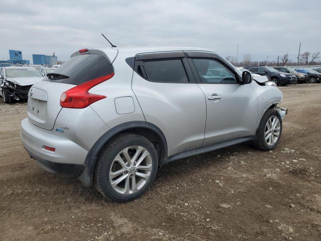 JN8AF5MV4ET355785 - 2014 NISSAN JUKE S SILVER photo 3