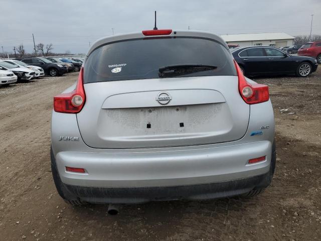 JN8AF5MV4ET355785 - 2014 NISSAN JUKE S SILVER photo 6