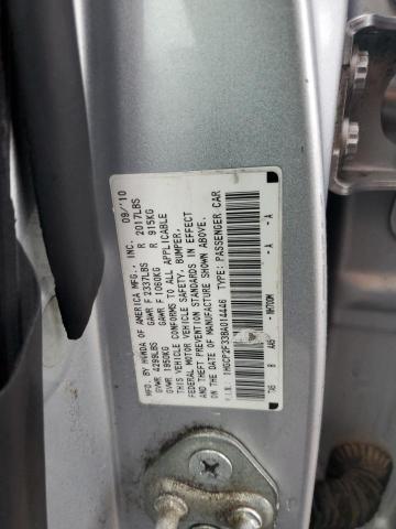 1HGCP2F33BA014446 - 2011 HONDA ACCORD LX SILVER photo 12