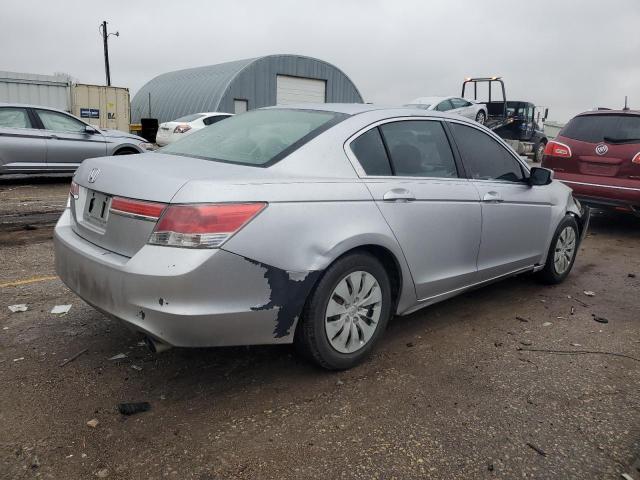 1HGCP2F33BA014446 - 2011 HONDA ACCORD LX SILVER photo 3