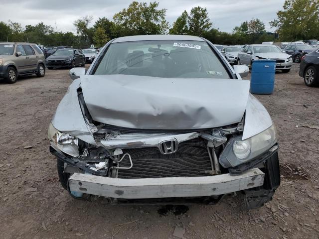 JHMFA36218S004056 - 2008 HONDA CIVIC HYBRID SILVER photo 5