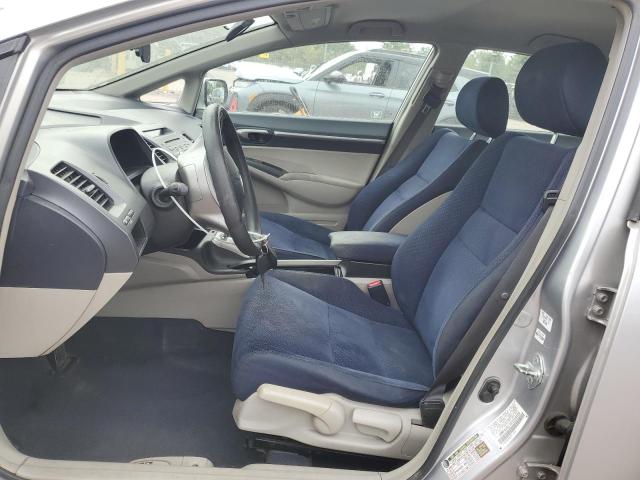 JHMFA36218S004056 - 2008 HONDA CIVIC HYBRID SILVER photo 7