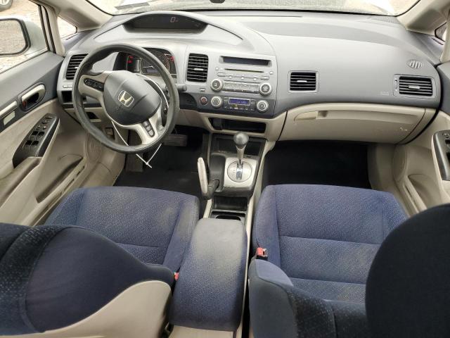 JHMFA36218S004056 - 2008 HONDA CIVIC HYBRID SILVER photo 8