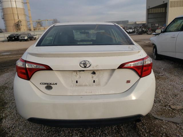 5YFBURHE5EP039875 - 2014 TOYOTA COROLLA L WHITE photo 6