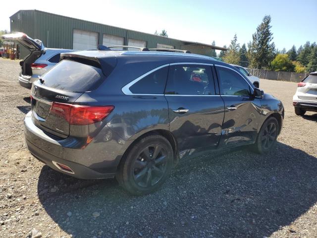 5FRYD4H81EB038384 - 2014 ACURA MDX ADVANCE GRAY photo 3