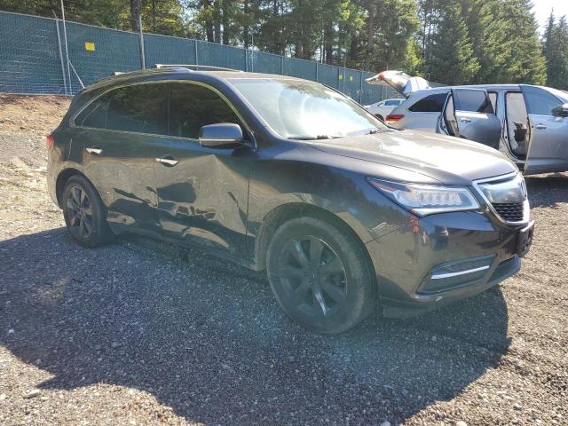 5FRYD4H81EB038384 - 2014 ACURA MDX ADVANCE GRAY photo 4
