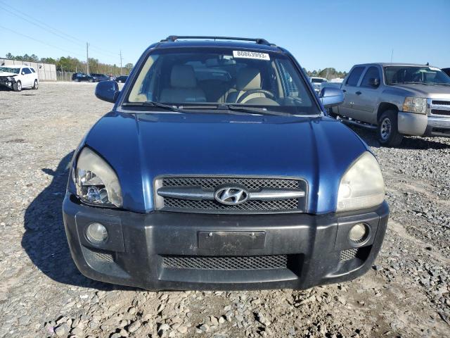 KM8JN12D18U862896 - 2008 HYUNDAI TUCSON SE BLUE photo 5