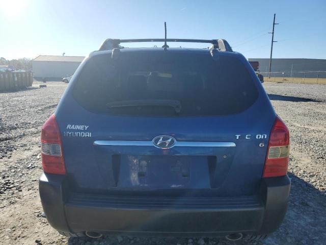 KM8JN12D18U862896 - 2008 HYUNDAI TUCSON SE BLUE photo 6