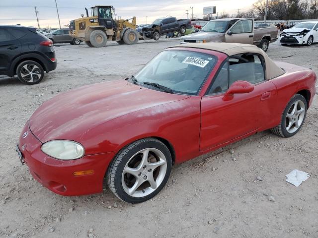 JM1NB353410202846 - 2001 MAZDA MX-5 MIATA BASE RED photo 1