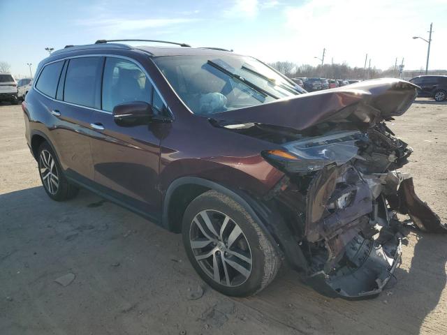 5FNYF6H08GB074464 - 2016 HONDA PILOT ELITE BURGUNDY photo 4