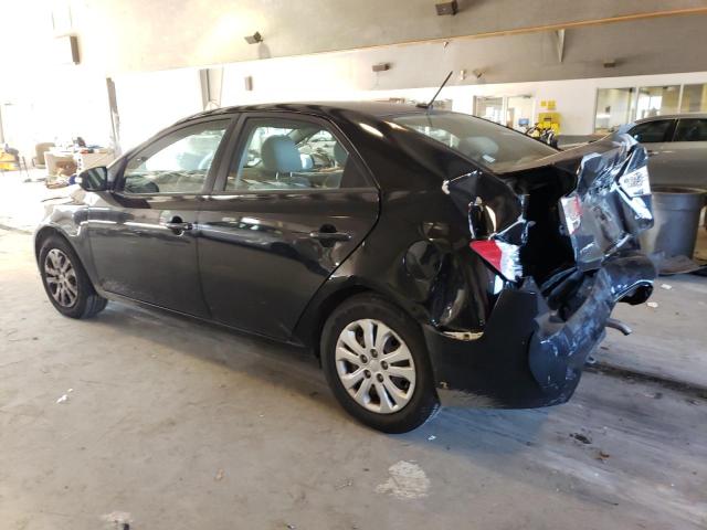 KNAFU4A24A5847837 - 2010 KIA FORTE EX BLACK photo 2